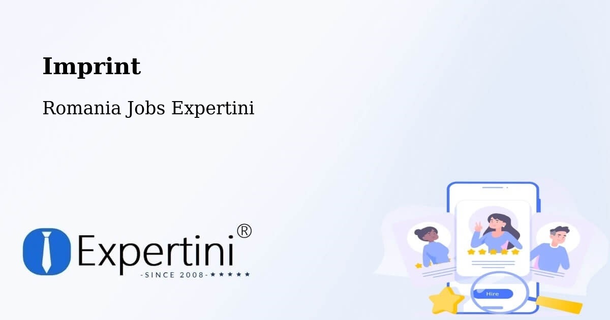 Imprint – Tănăsoaia - Romania Jobs Expertini
